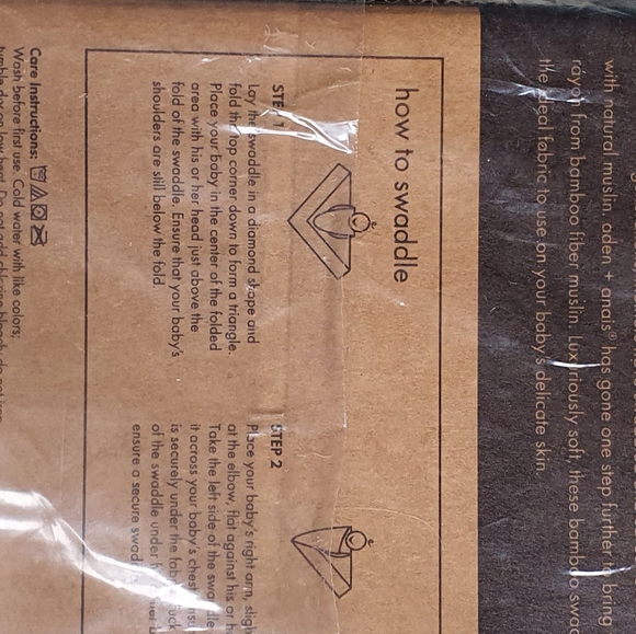 NEW! Rare HTF Bamboo Aden & Anais Swaddles - Picture 5 of 7